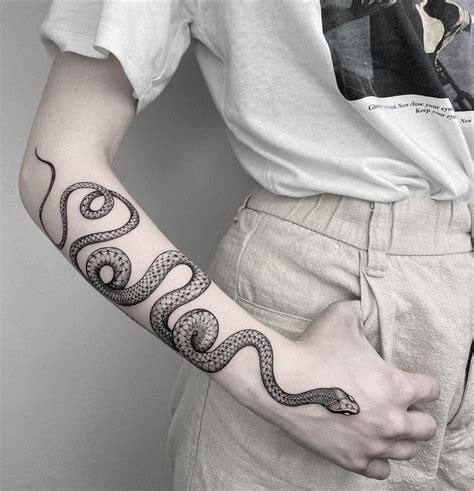 Snake Meaning Tattoo and Symbolism: Fully Explained